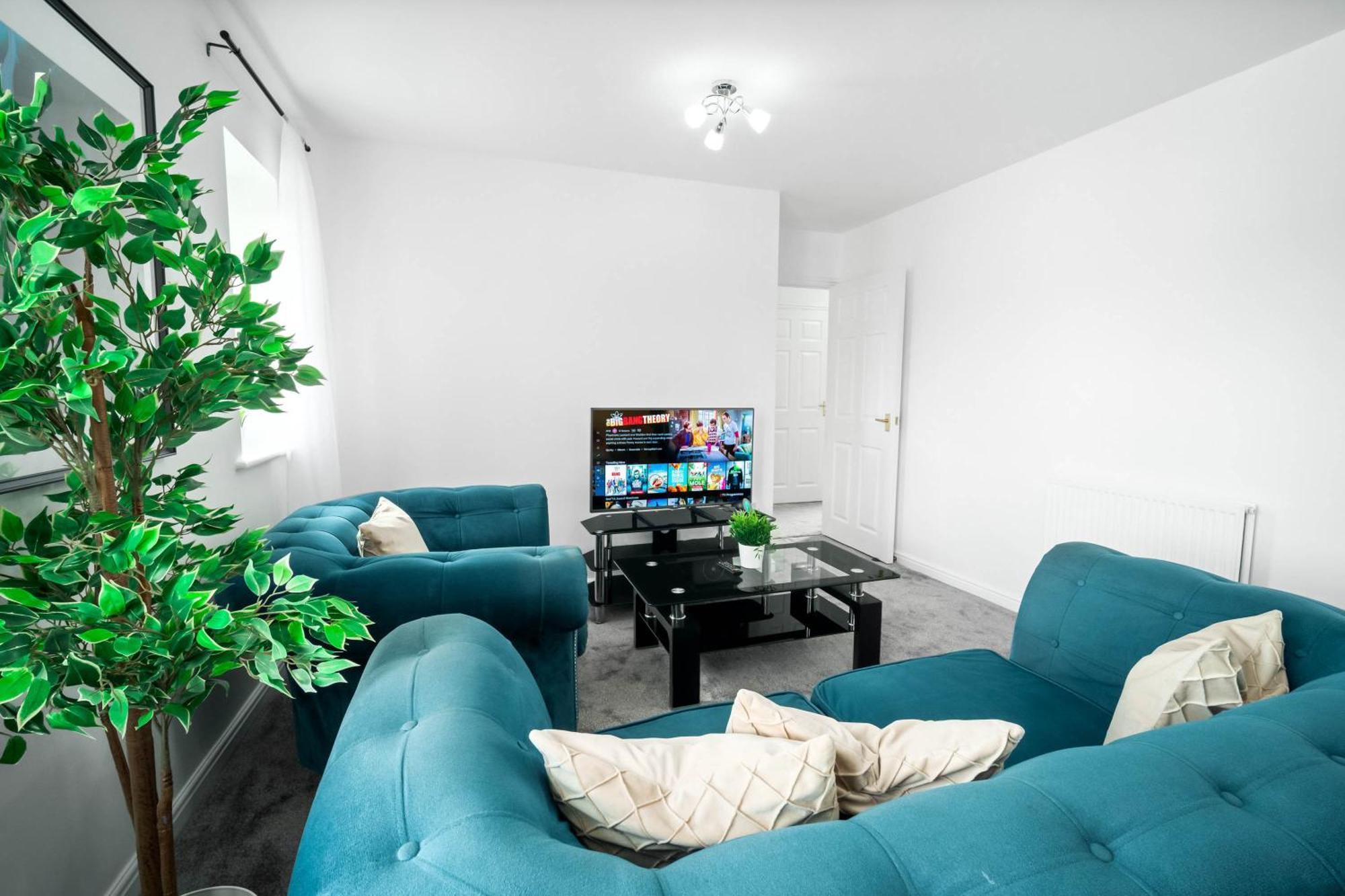 Apartment Stylish 2 Bedroom - Smart Tv - Wifi - Parking 39m *