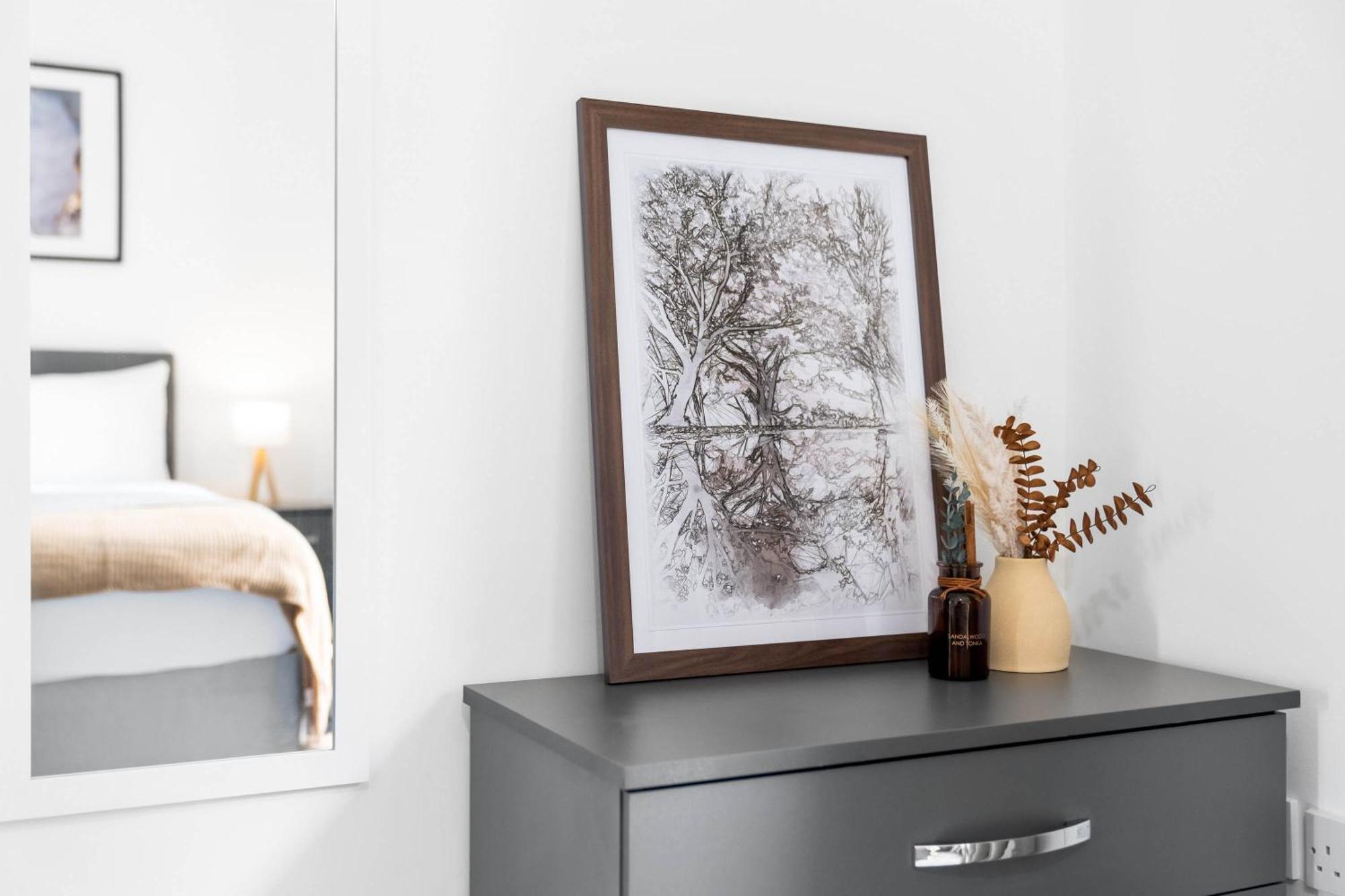 Apartment Stylish 2 Bedroom - Smart Tv - Wifi - Parking 39m Birmingham