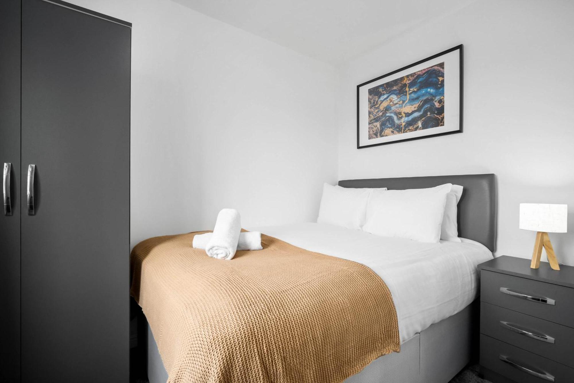 Stylish 2 Bedroom - Smart Tv - Wifi - Parking 39m Apartment Birmingham