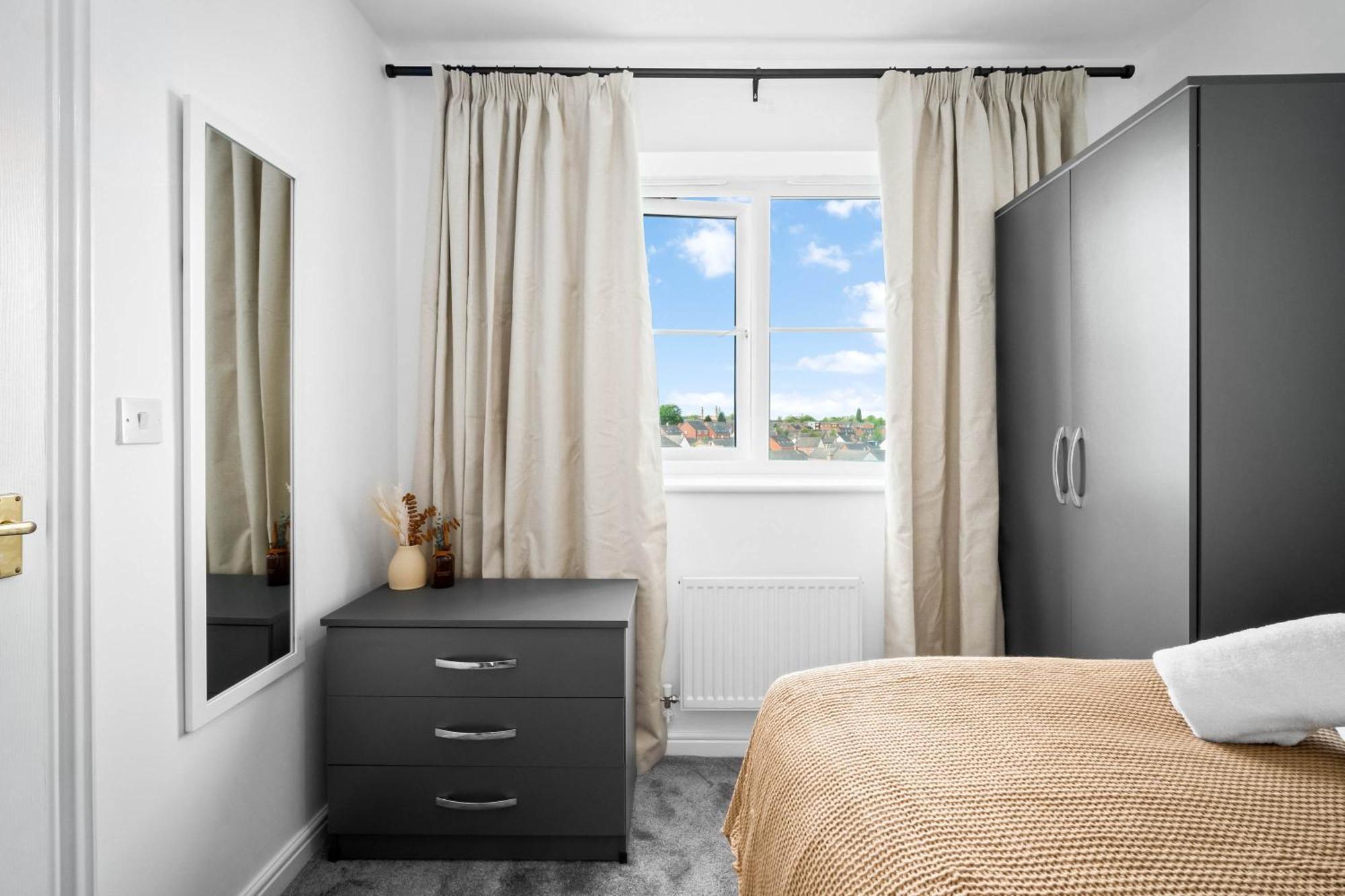 Stylish 2 Bedroom - Smart Tv - Wifi - Parking 39m Apartamento *